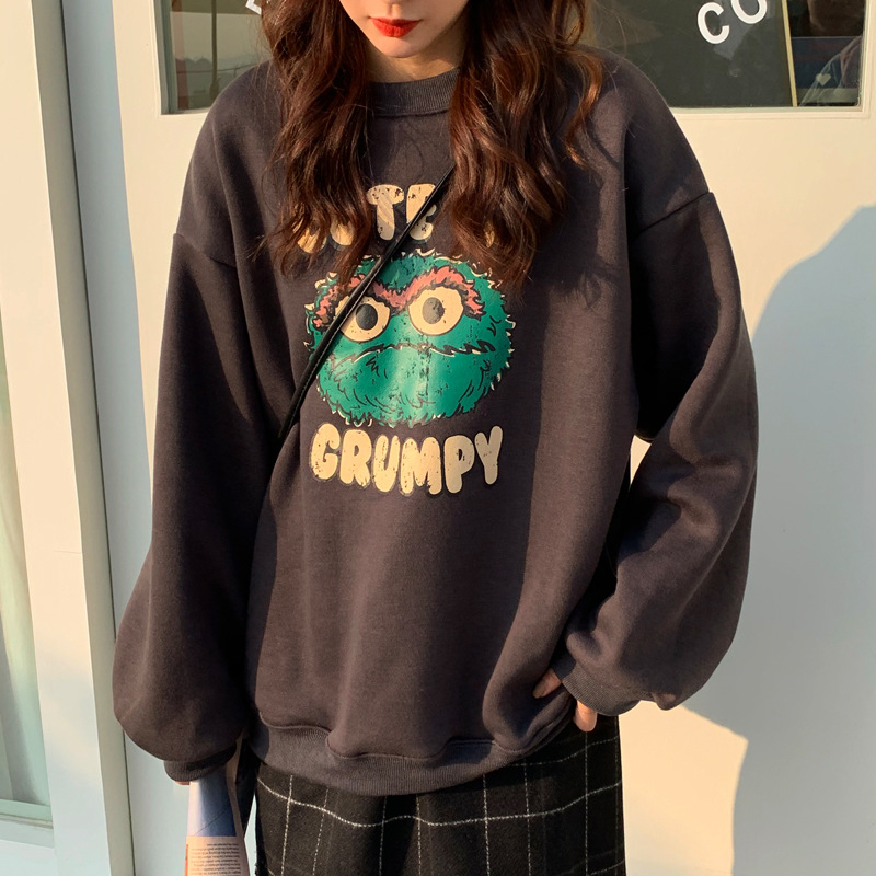 Women's hoodless pullover sweater coat