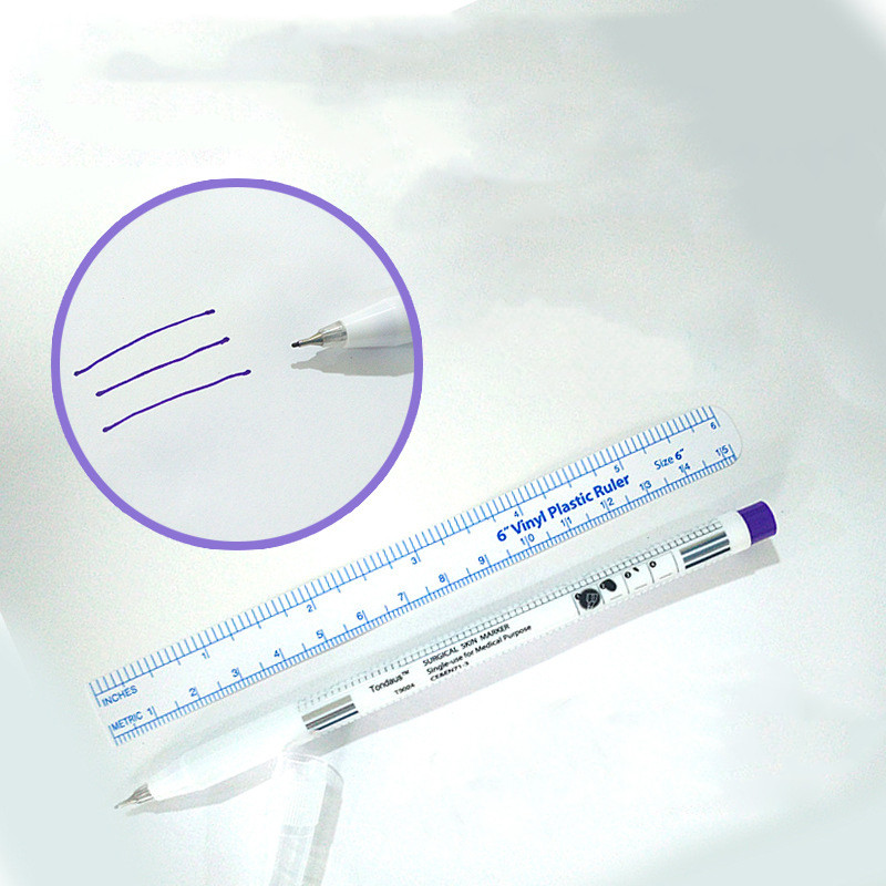 Positioning Pen Waterproof And Hemp Resistant Double-Headed Marker