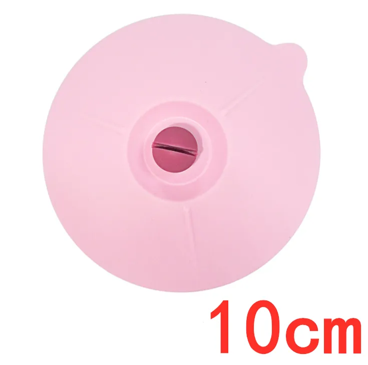 Silicone Cup Lid Silicone Suction Lids With Cat Ears Little Bowl Lids Cute Kitten Shaped Mug Covers To Keep Dusts Bugs Out Of Your Coffee & Tea - Pink