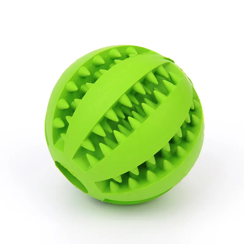 Rubber Mint Feeding Ball Built-in Food Storage Bin - 5Cm Green