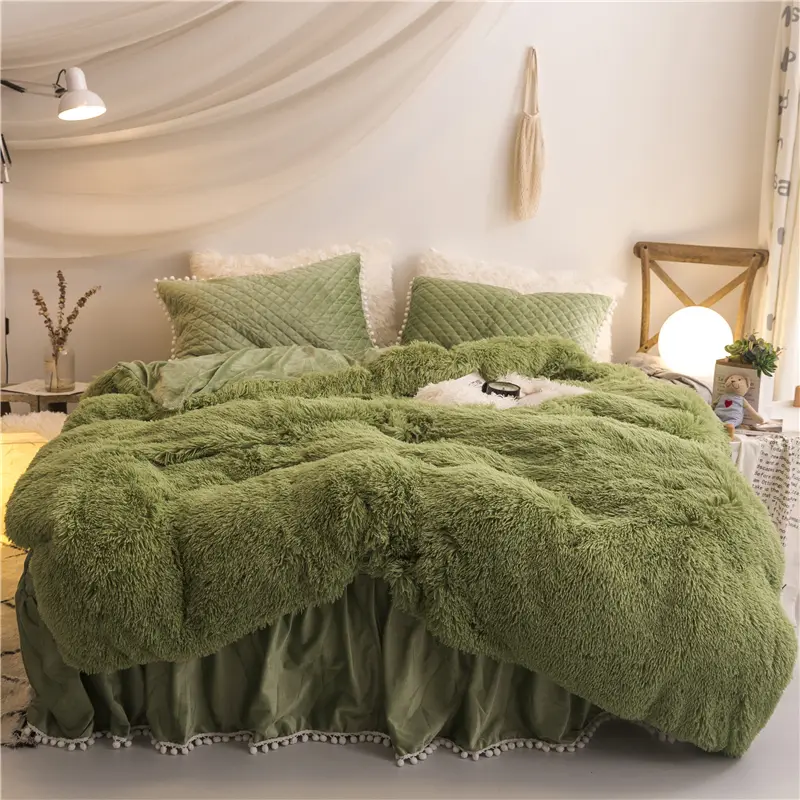 Korean mink velvet warm bedding