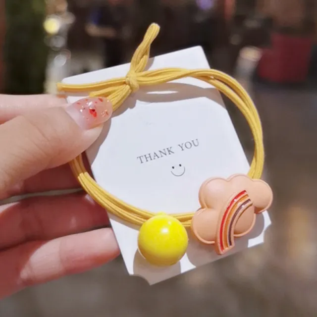Rainbow rubber band Orange - Shop at LoveMi