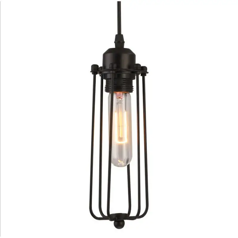 Country Retro Wrought Iron Wire Cage Restaurant Bar Personality