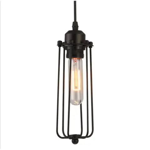 Country Retro Wrought Iron Wire Cage Restaurant Bar Personality