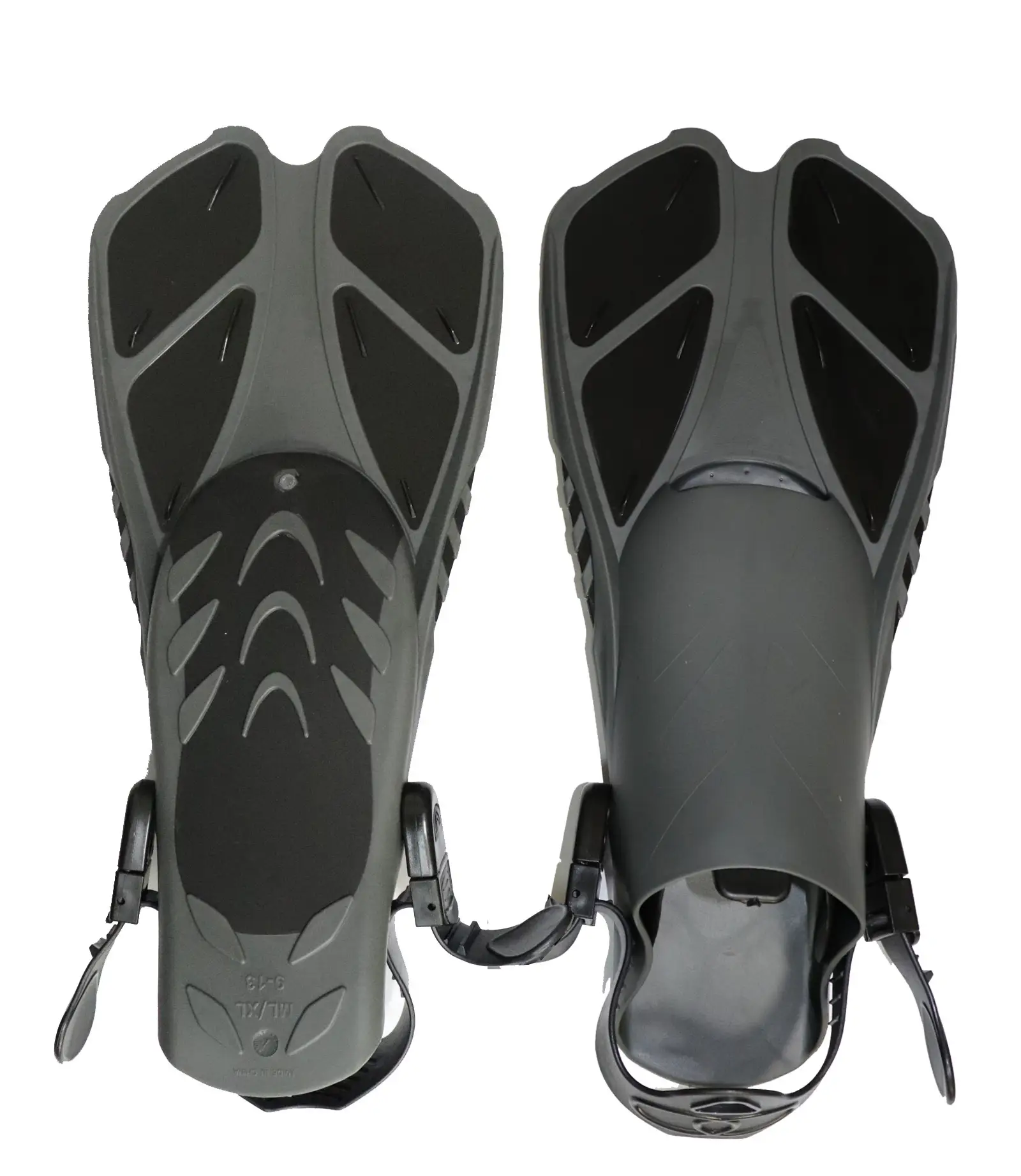 Diving training fins