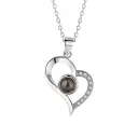 S925 Platinum Plated