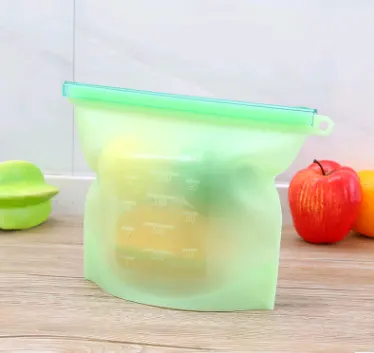 Silicone Fresh-keeping Bag Vacuum Sealed Bag Food Storage Bag