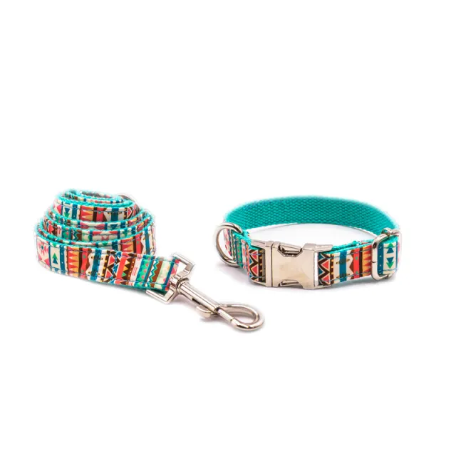 Custom Lettering Dog Collar Print Personality Suit Green - Shop at LoveMi
