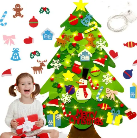Felt Cloth to Decorate the Christmas Tree