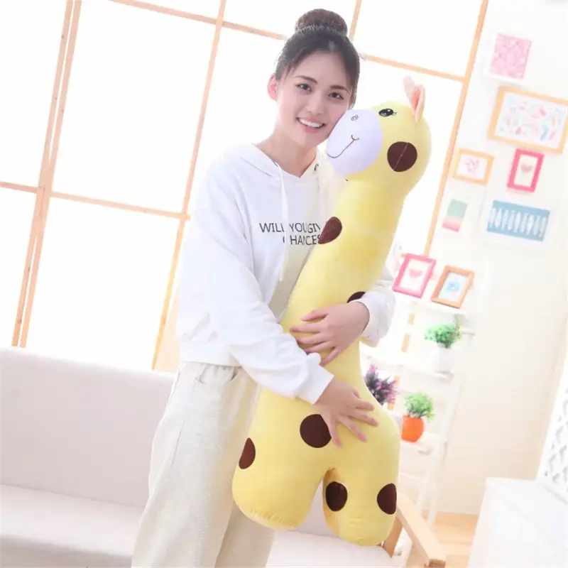 Giraffe Plush Toy Children Large Sleeping Pillow Long Pillow Sika Deer