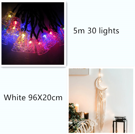 4 meters 20 light bells solar light string – Colour set, 5m