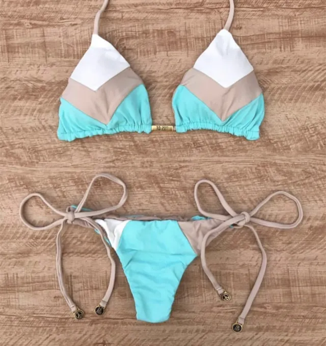 Patchwork bikini suit 2 Style M - Shop at LoveMi