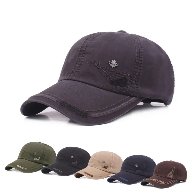 Cotton Baseball Cap Spring And Autumn Sun