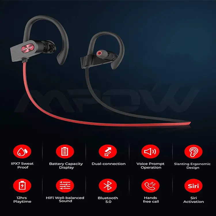 Hanging ear bluetooth headset