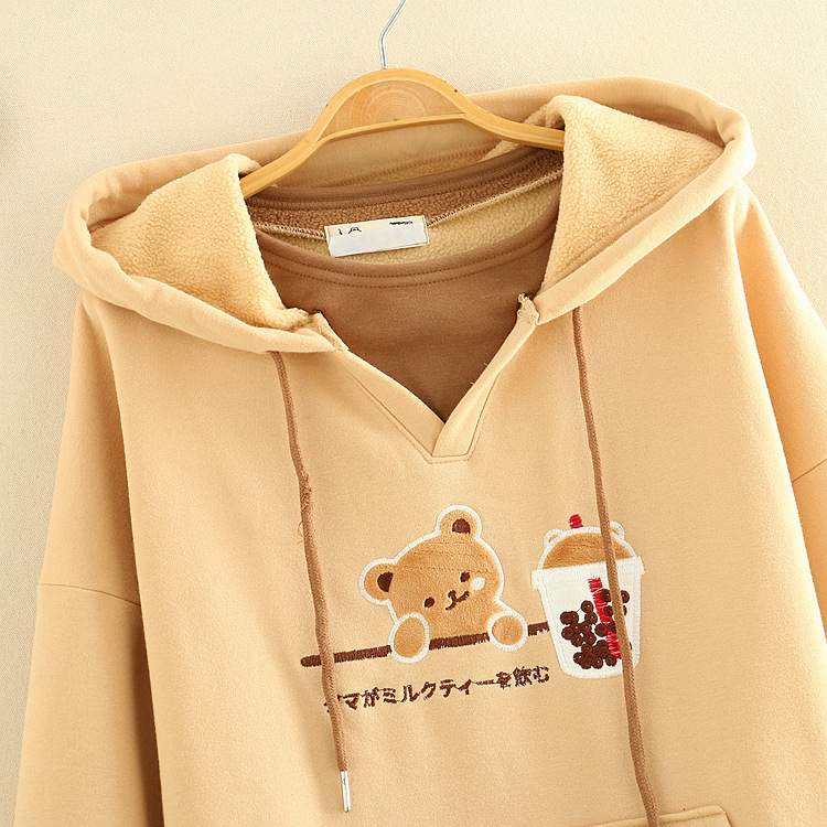 Color block hoodie