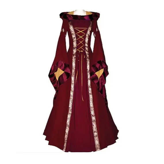 Hooded Renaissance Gown