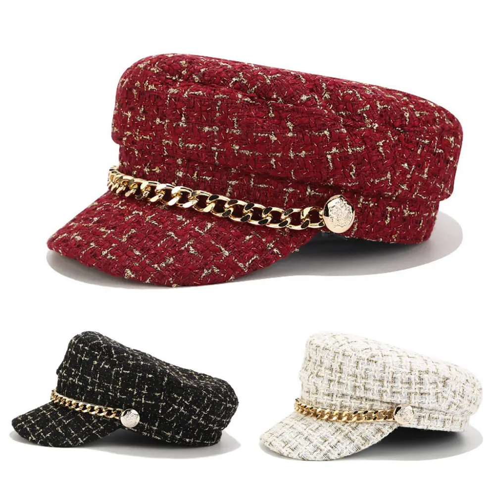 Hat Cap Octagonal Cap