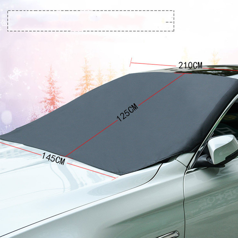 Car Snow Cover Covered Silver Cloth Storage Bag