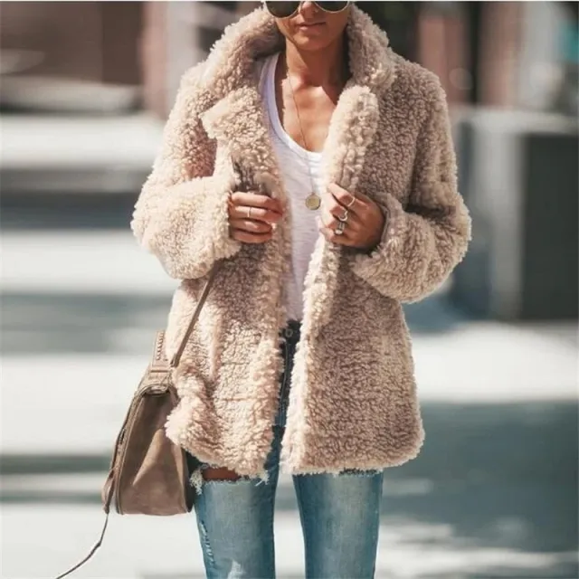 Long sleeve jacket cardigan Apricot - Shop at LoveMi