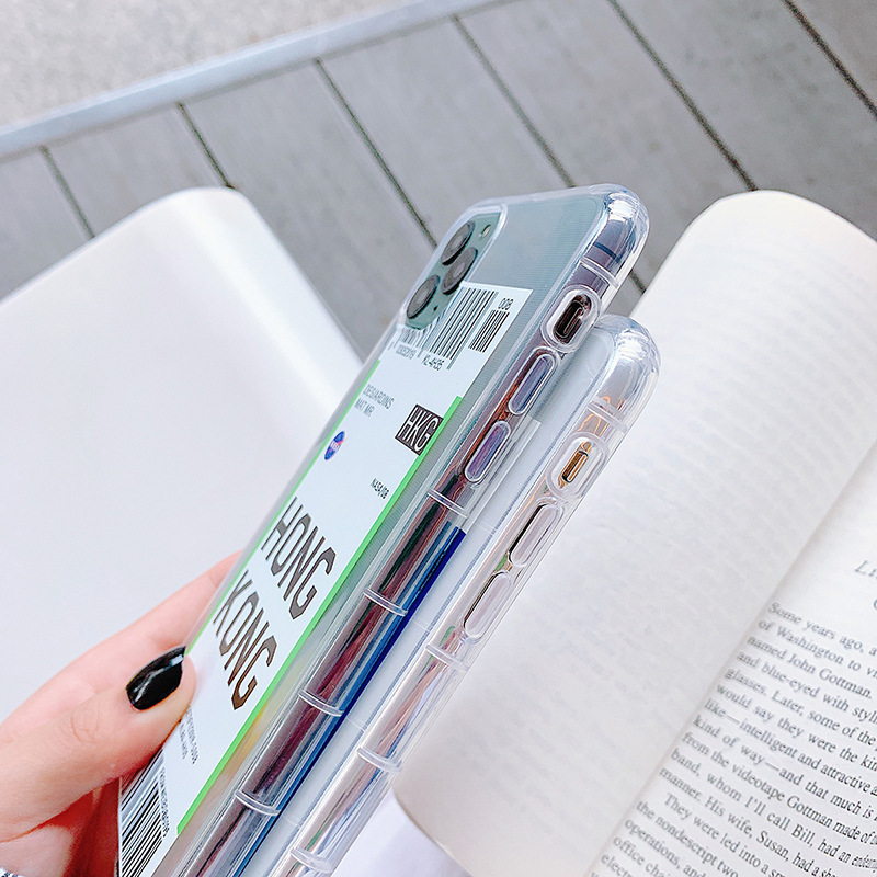 Compatible with Apple , Transparent soft TPU phone case - Image 7