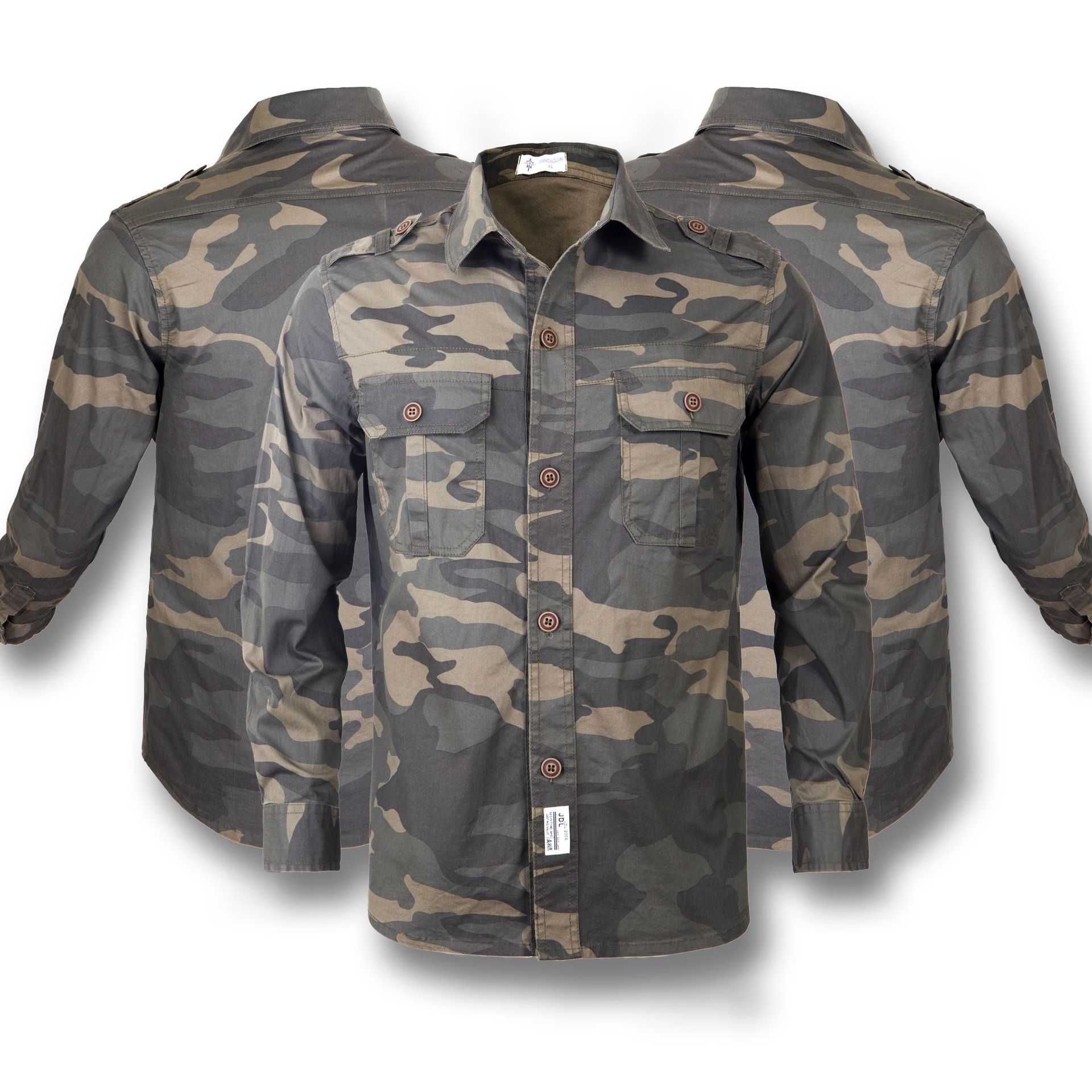 Men's wear camouflage shirt