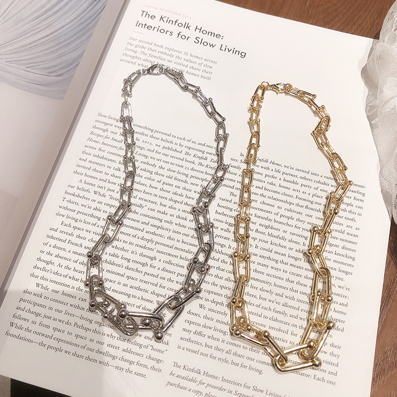 Hip-hop Personality Fashion Female Metal Chain