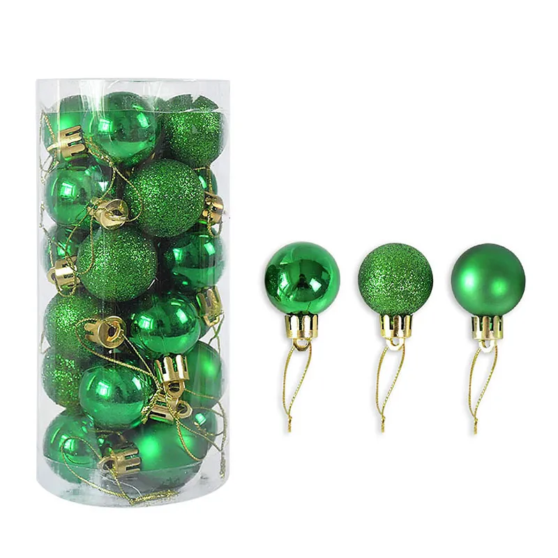 Christmas Decoration Shiny Matte Christmas Ball – image 2