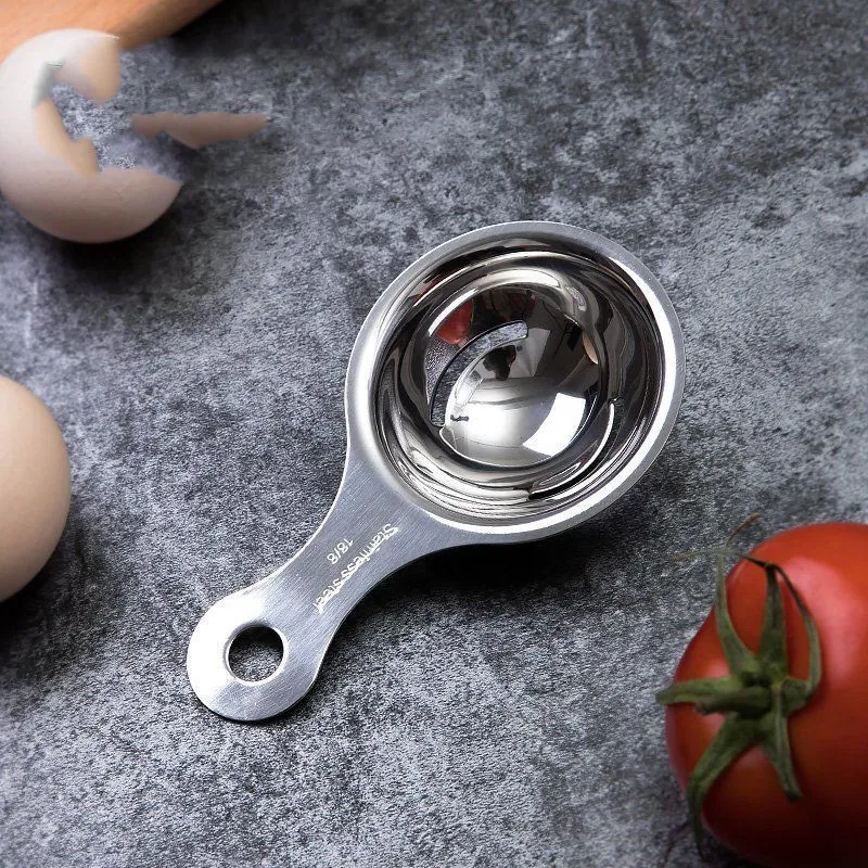 Stainless steel egg yolk and egg white separator - Egg White Separation