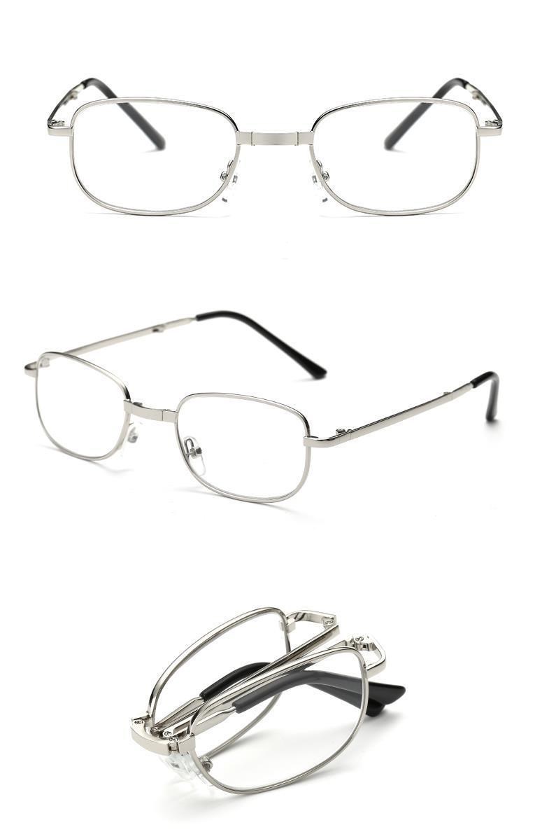 Ultra-simple Reading Glasses Stylish Rotating Round Focus - Image 2