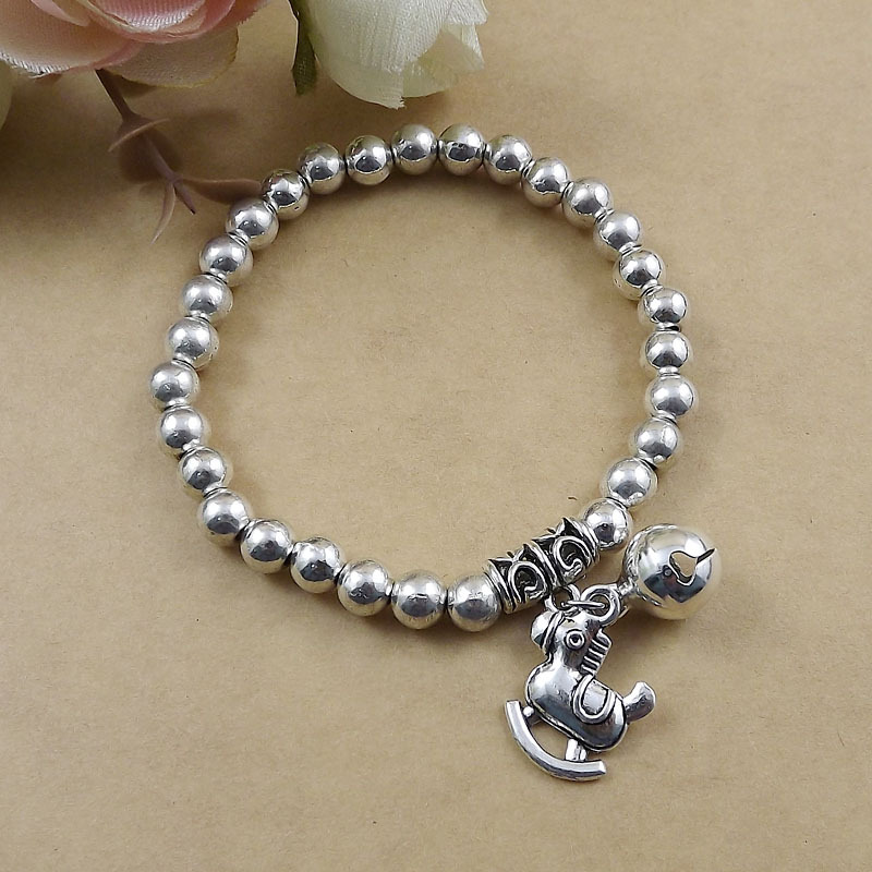 Ethnic style new Tibetan silver bracelet