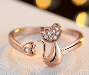 Prime And Classy Cat Ring