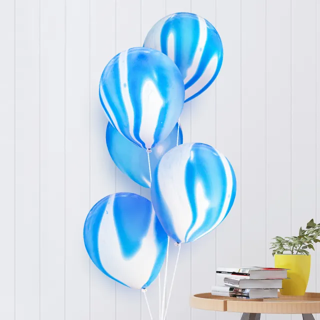 Agate Cloud Wedding Decoration Party Balloon Blue - Shop at LoveMi