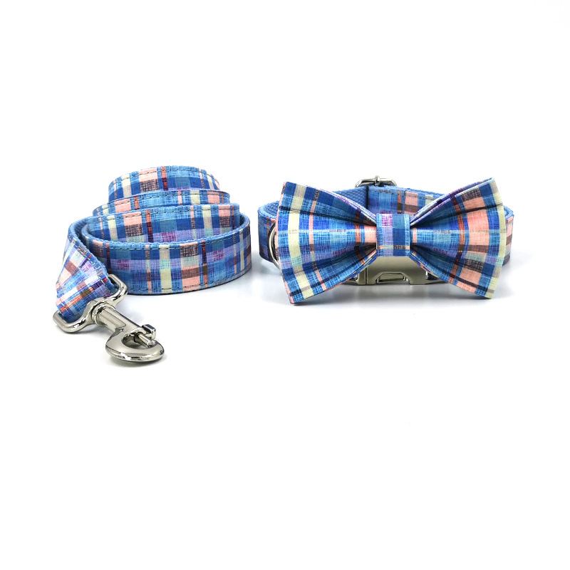 Custom Lettering Dog Collar Print Personality Suit Blue - Shop at LoveMi
