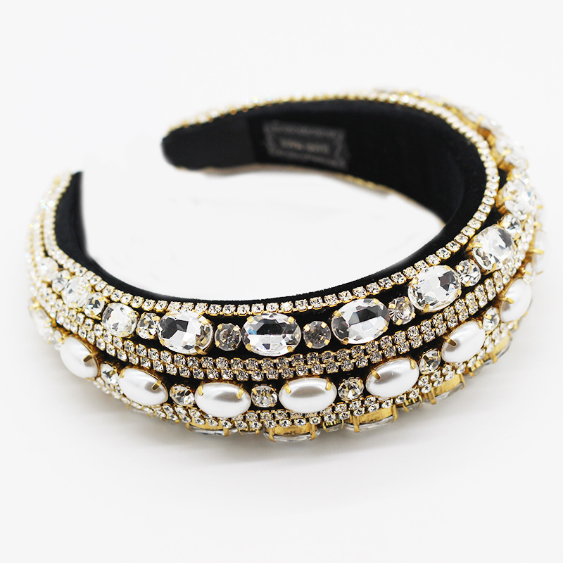 European and American Baroque headband