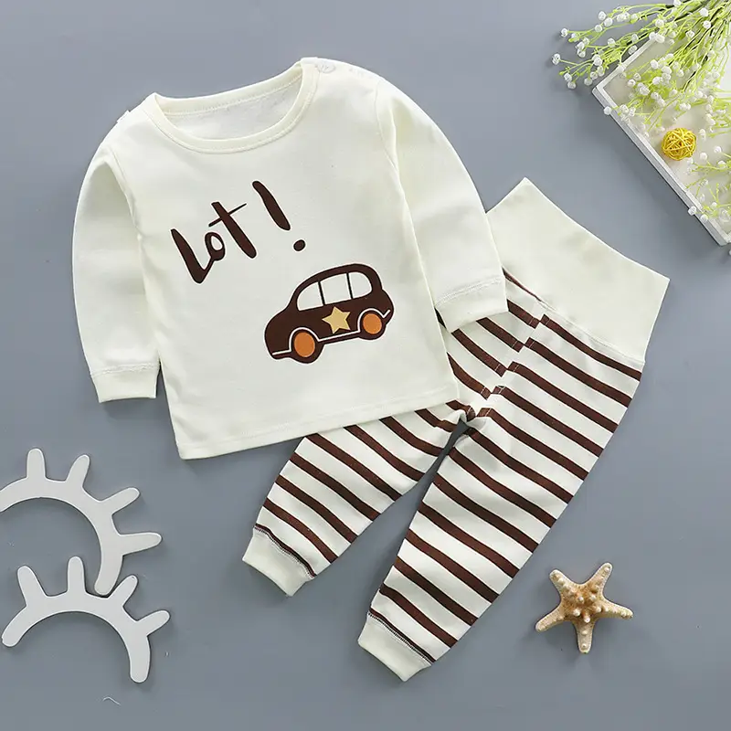 Cotton children's pajamas suit