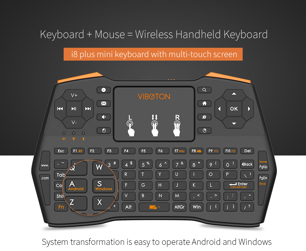 Sammenleggbart Bluetooth-tastatur - Miniatyr 3