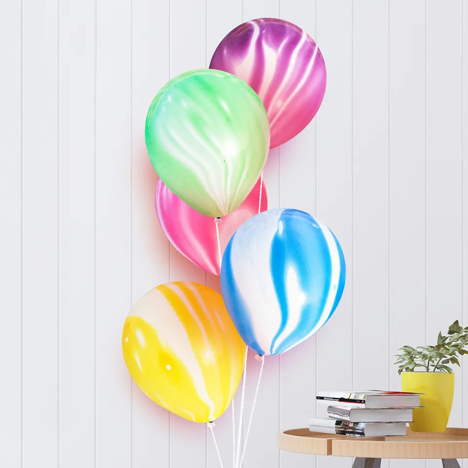 Agate Cloud Wedding Decoration Party Balloon - Random