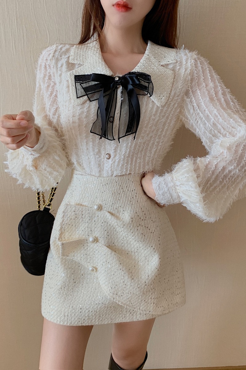 High waist short skirt