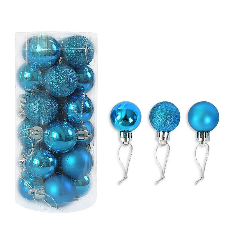 Christmas Decoration Shiny Matte Christmas Ball – image 3
