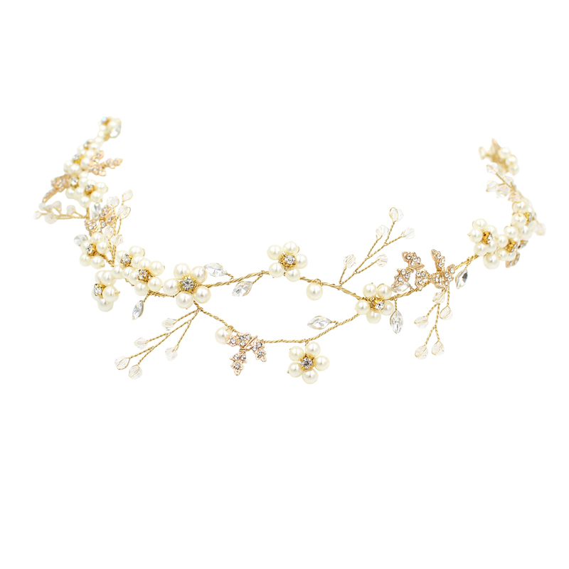 Pearl Flower Headband, picture 5 of 5