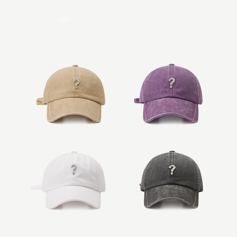 Hat Female Autumn And Winter Street Hipster Question Mark Baseball Cap