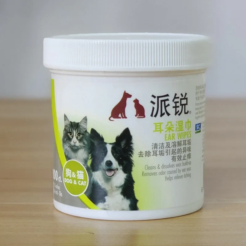 Pet Wipes Wipes for Pet Cleaning Teeth - Ear Wipes