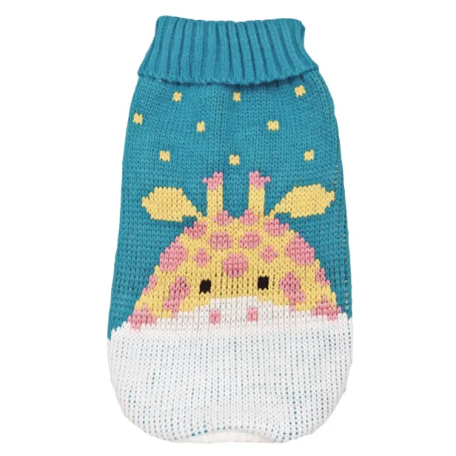 Thickened Warm Winter Anti hair Falling Pet Sweater Blue - Shop at LoveMi