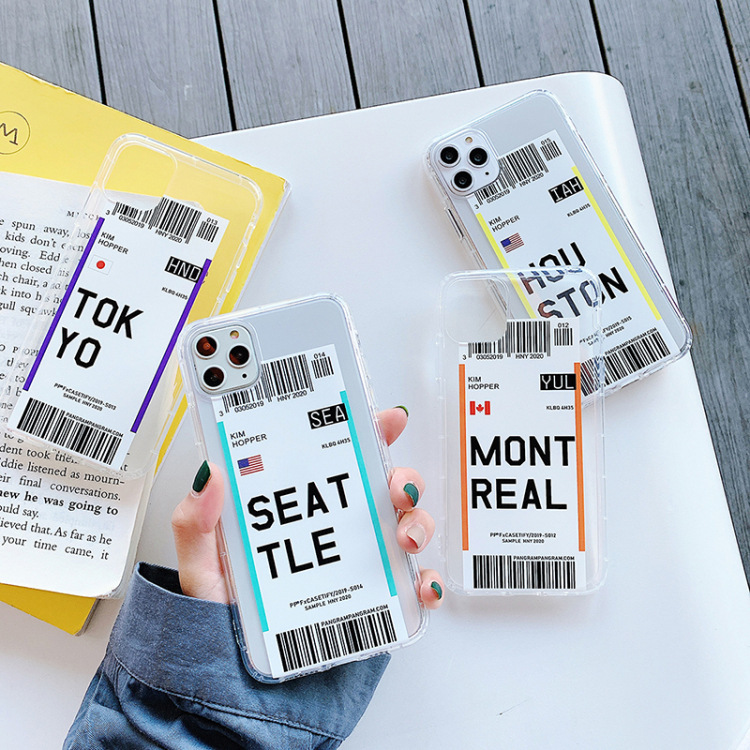 Compatible with Apple , Transparent soft TPU phone case - Image 4