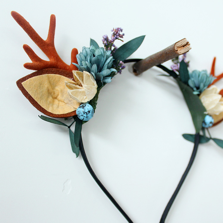 Halloween headband Christmas elk headband (916G)