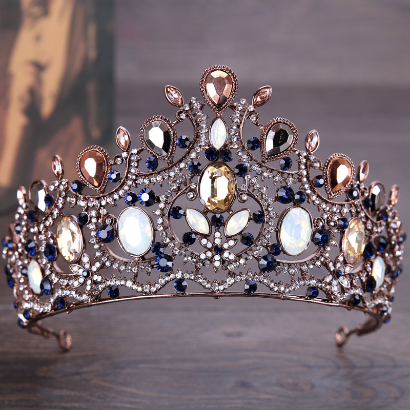 Wedding Dress Lace Rhinestone Hair Accessories 2 Patina - Shop at LoveMi