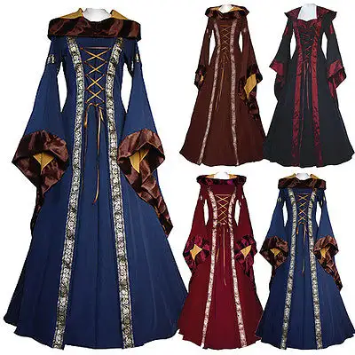 Hooded Renaissance Gown, photo 3