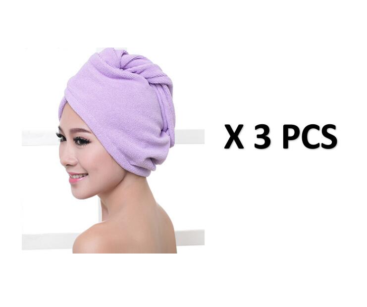 3pcs Purple