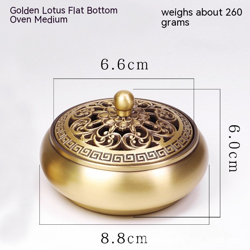 Title 7, Three-legged Copper Incense Burner Pure Copper ...