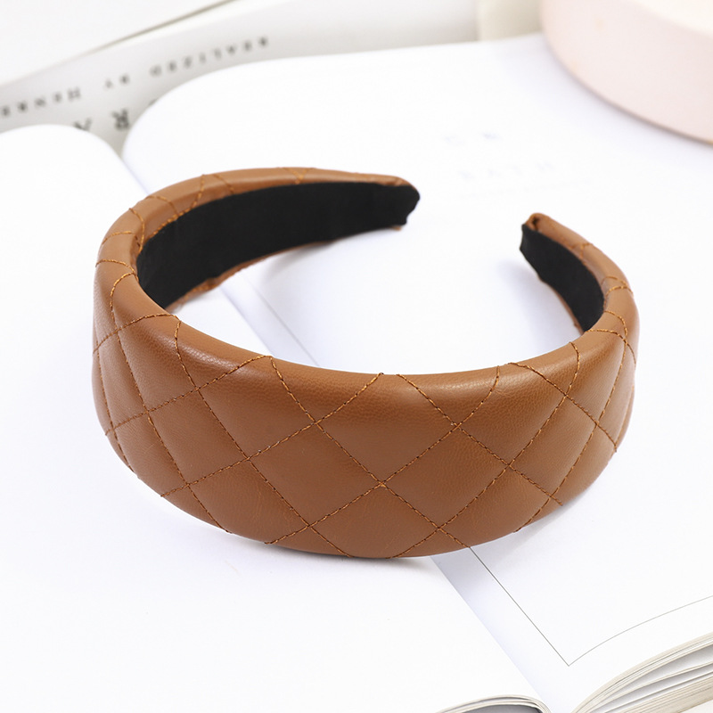 Solid Color New Hair Band With Star Style Coffee - Shop at LoveMi
